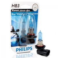Автолампа галогенная PHILIPS HB3 BLUEVISION ULTRA 12V 65W (2шт.)