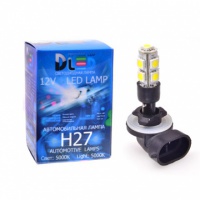 Светодиодная автомобильная лампа DLED H27 - 881 - 9 SMD5050 (2шт.)